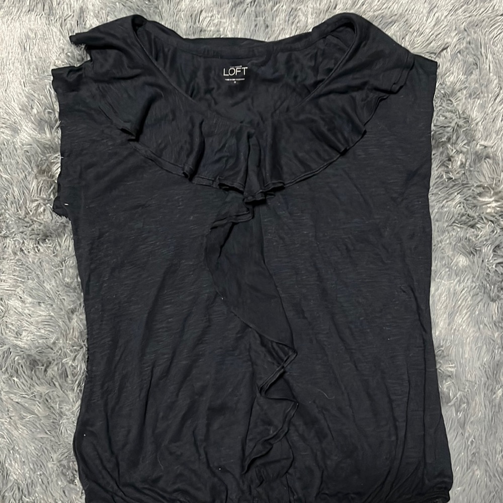 black dressy top size medium
